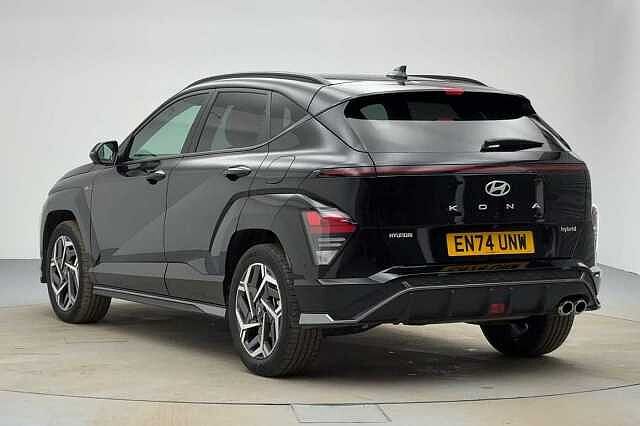 Hyundai KONA HYBRID 1.6 h-GDi N Line S DCT Euro 6 (s/s) 5dr Black